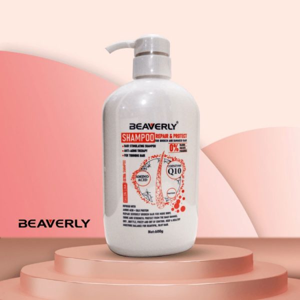 شامپو پروتئینی بیورلی (BEAVERLY) مدل Q10 حجم 600 گرم - Image 2